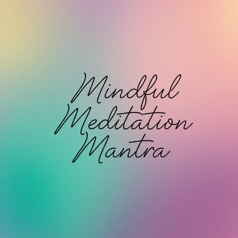 Featured image for What Is the Motto of Meditation 7 Powerful Phrases to Transform You