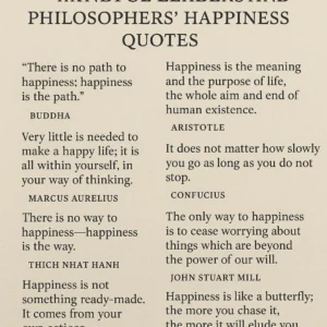 Featured image for 15 Happiness Quotes from Mindful Leaders Philosophers 2026