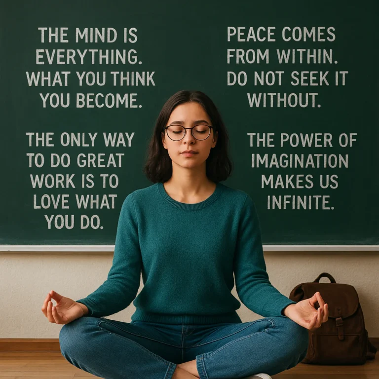 Featured image for 50 Mindfulness Quotes for Students to Crush Stress 2026