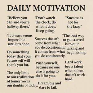 Featured image for 20 Inspiring Short Quotes for Daily Motivation 2026