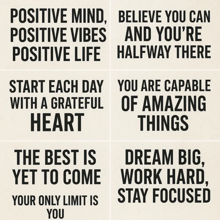 Featured image for 7 Powerful Positive Quotes to Transform Your Mindset 2026