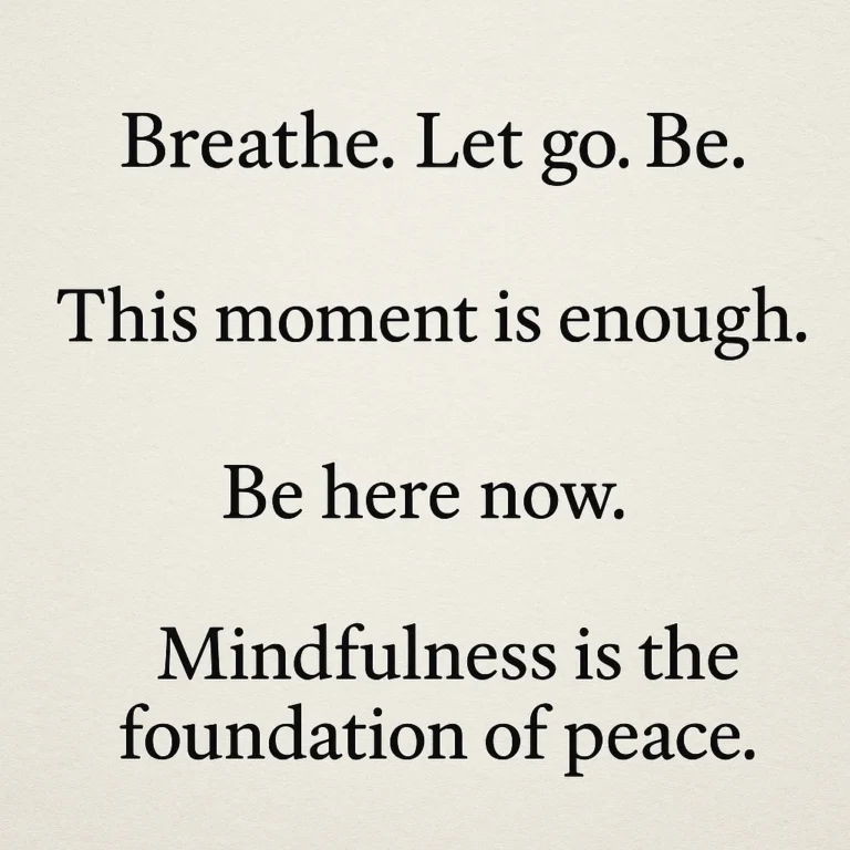 Featured image for Mindful Wisdom 4 Simple Quotes to Live By